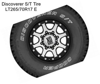 Discoverer S/T Tire LT265/70R17 E