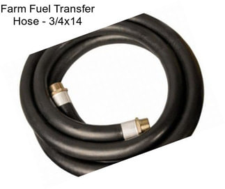 Farm Fuel Transfer Hose - 3/4x14