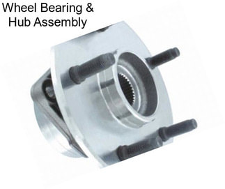 Wheel Bearing & Hub Assembly