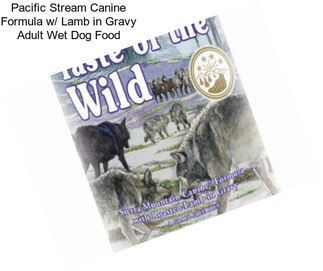 Pacific Stream Canine Formula w/ Lamb in Gravy Adult Wet Dog Food