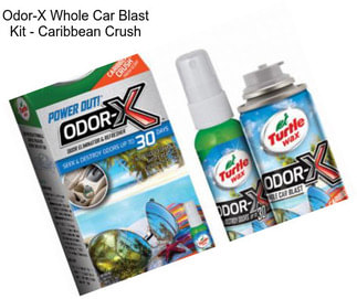 Odor-X Whole Car Blast Kit - Caribbean Crush