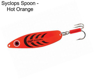Syclops Spoon - Hot Orange