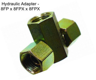 Hydraulic Adapter - 8FP x 8FPX x 8FPX