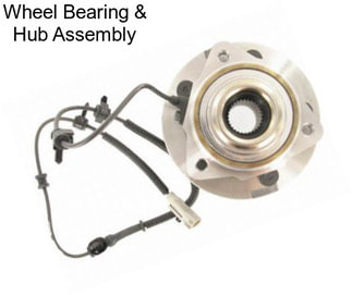 Wheel Bearing & Hub Assembly