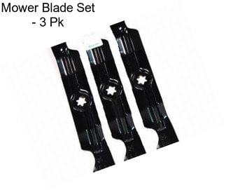 Mower Blade Set - 3 Pk