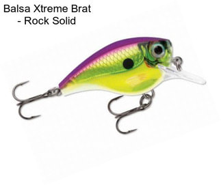 Balsa Xtreme Brat - Rock Solid