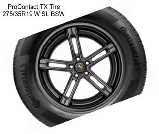 ProContact TX Tire 275/35R19 W SL BSW