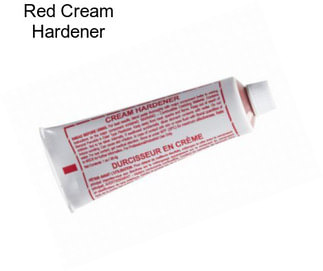 Red Cream Hardener