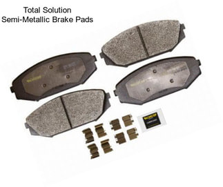 Total Solution Semi-Metallic Brake Pads