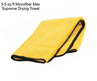 5.5 sq ft Microfiber Max Supreme Drying Towel