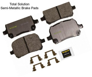 Total Solution Semi-Metallic Brake Pads