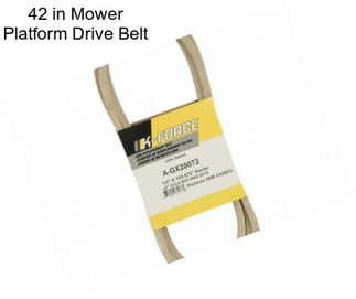 42 in Mower Platform Drive Belt