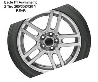 Eagle F1 Asymmetric 2 Tire 265/35ZR20 Y  REAR