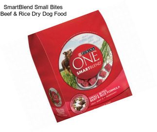 SmartBlend Small Bites Beef & Rice Dry Dog Food