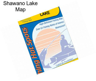 Shawano Lake Map