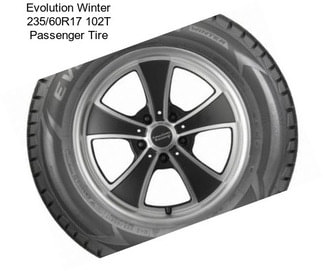 Evolution Winter 235/60R17 102T Passenger Tire