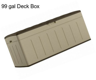 99 gal Deck Box