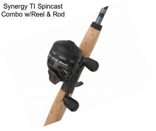 Synergy TI Spincast Combo w/Reel & Rod