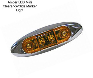 Amber LED Mini Clearance/Side Marker Light