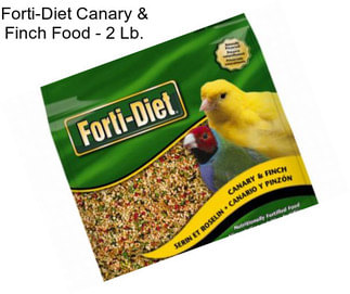 Forti-Diet Canary & Finch Food - 2 Lb.