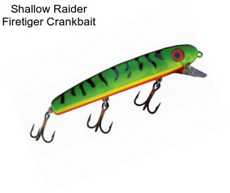 Shallow Raider Firetiger Crankbait