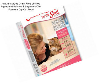 All Life Stages Grain-Free Limited Ingredient Salmon & Legumes Diet Formula Dry Cat Food