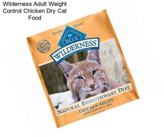 Wilderness Adult Weight Control Chicken Dry Cat Food