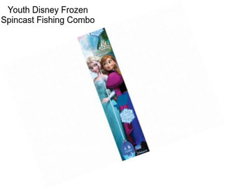 Youth Disney Frozen Spincast Fishing Combo