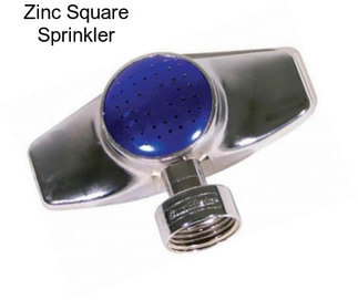 Zinc Square Sprinkler