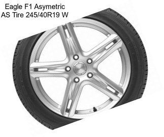 Eagle F1 Asymetric AS Tire 245/40R19 W