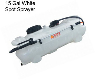 15 Gal White Spot Sprayer