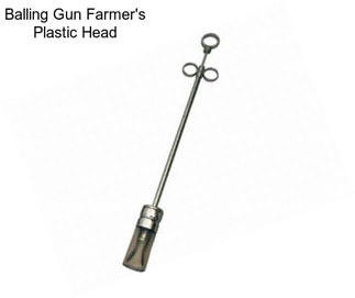 Balling Gun Farmer\'s Plastic Head