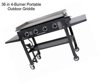 36 in 4-Burner Portable Outdoor Griddle