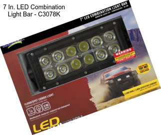 7 In. LED Combination Light Bar - C3078K