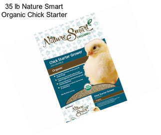 35 lb Nature Smart Organic Chick Starter