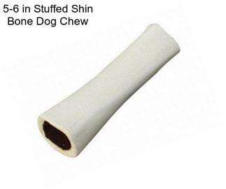 5-6 in Stuffed Shin Bone Dog Chew