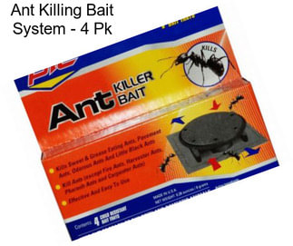 Ant Killing Bait System - 4 Pk