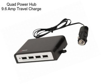 Quad Power Hub 9.6 Amp Travel Charge