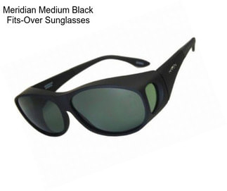 Meridian Medium Black Fits-Over Sunglasses