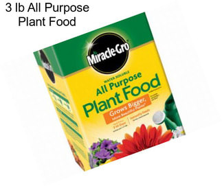 3 lb All Purpose Plant Food