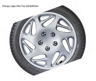 Primacy Alpin PA3 Tire 205/60R16H