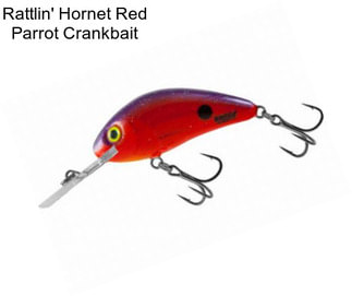 Rattlin\' Hornet Red Parrot Crankbait