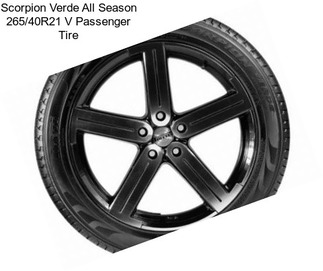 Scorpion Verde All Season 265/40R21 V Passenger Tire