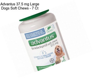 Advantus 37.5 mg Large Dogs Soft Chews - 7 Ct