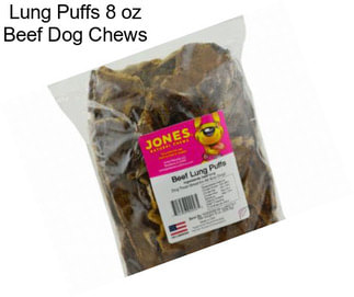 Lung Puffs 8 oz Beef Dog Chews