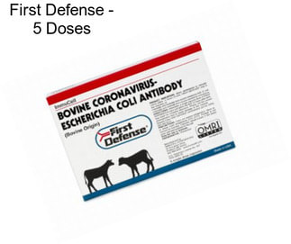 First Defense - 5 Doses