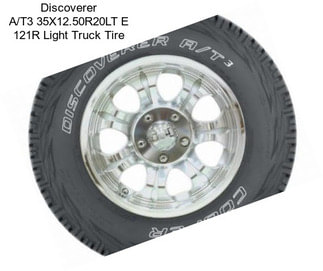 Discoverer A/T3 35X12.50R20LT E 121R Light Truck Tire