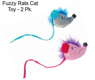 Fuzzy Rats Cat Toy - 2 Pk.