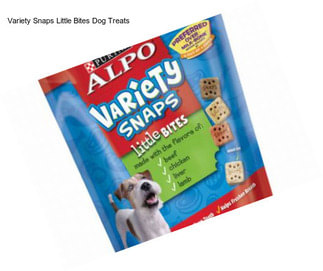 Variety Snaps Little Bites Dog Treats