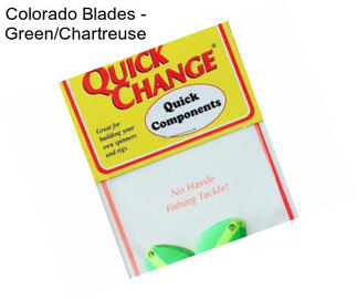 Colorado Blades - Green/Chartreuse